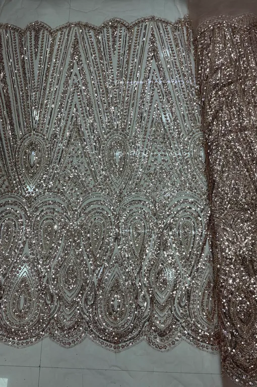 New designer imported beads work net fabrics DN-617